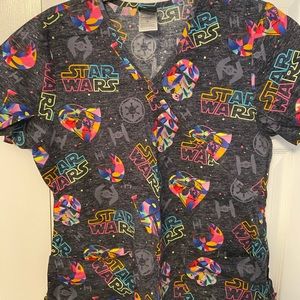 Gently used Star Wars scrub top